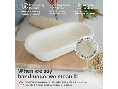 9インチラウンドバヌトン ライナー付き発酵バスケット バヌトン