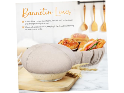 ベーキング用品 生地パン作り道具 蓋付きバスケット2個セット