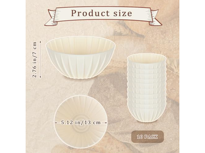 ベーキング用品 丸型パン発酵バスケット クラフト楕円形2個セット バヌトンキット