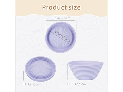 バヌトン長方形 安価なペストリーツール チャイルドプルーフィングキット ストローブレッドバスケット