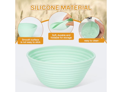 キッチンカウンター用ブレッドバスケット ラタン丸型サービングバスケット ベーキング器具