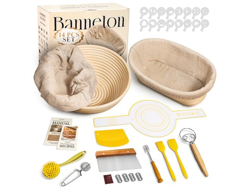 サービング用パンボウル ベネトン発酵バスケット 10インチバスケット2個セット