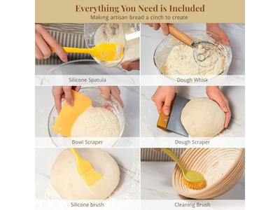 サービング用パンボウル ベネトン発酵バスケット 10インチバスケット2個セット