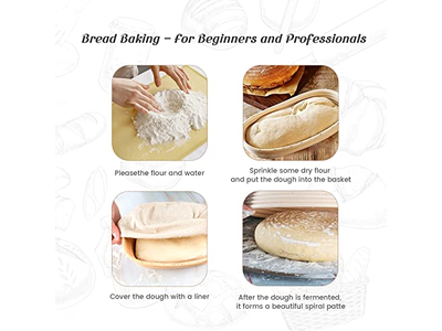 ブレッドレーム スクレーパー バヌトンセット 12インチ楕円形 ステンレス ベイカーズ11cm DIY使用