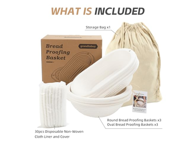 サワードウトレイ ケイン<u><a href='https://ja.bannetonbasket.com'>発酵バスケット</a></u> サービングパン 発酵ボウル 9インチウィッカー