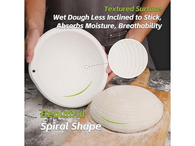 サワードウトレイ ケイン<u><a href='https://ja.bannetonbasket.com'>発酵バスケット</a></u> サービングパン 発酵ボウル 9インチウィッカー