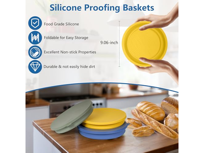 パン生地ボウル 三角バヌトンアタッチメント 発酵バスケット