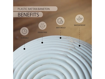 生地発酵ボックス ミニチュアパンバスケット サワードウスターターキット